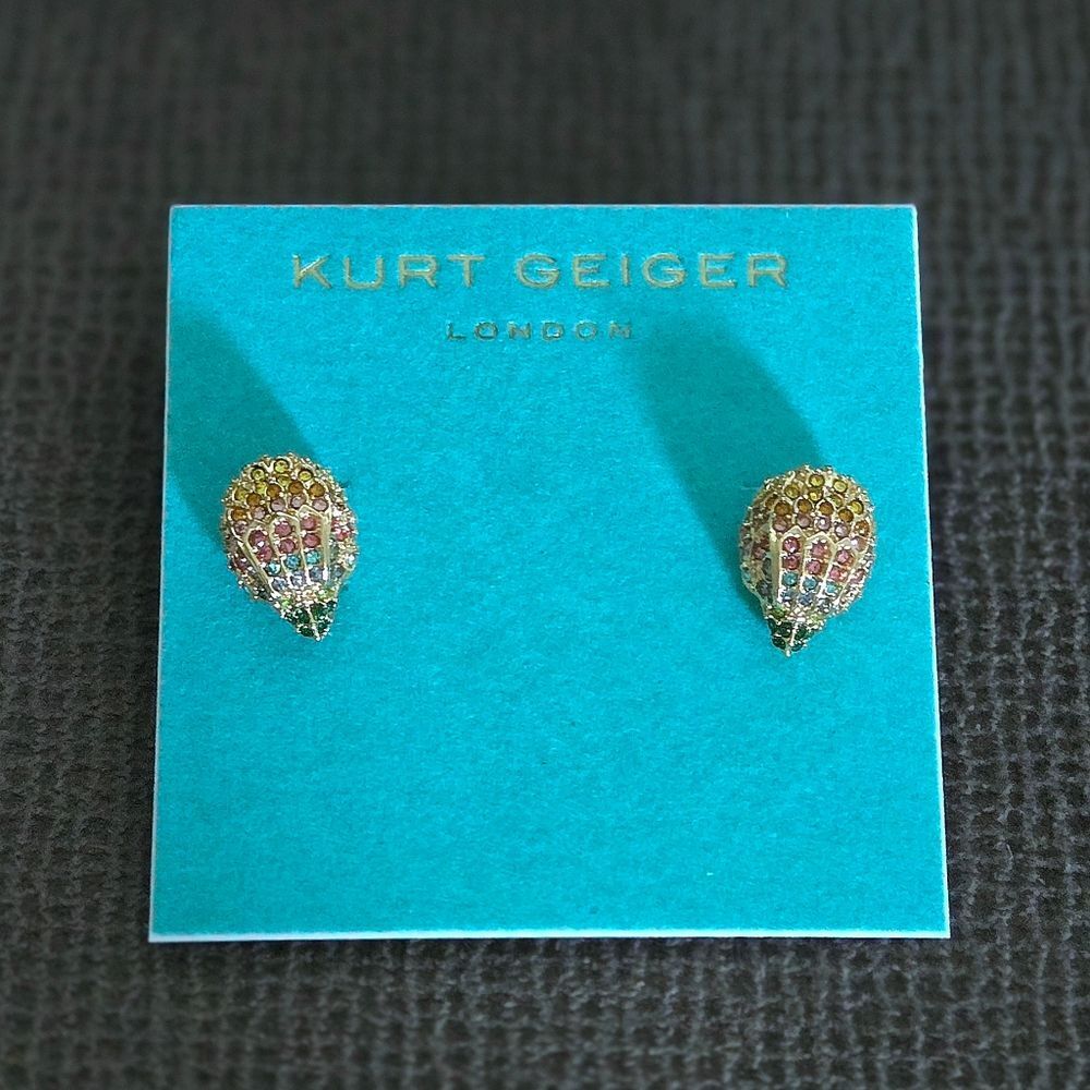 Kurt Geiger Signature Eagle🦅 Head Stud Earrings - NWT - Picture 13 of 16